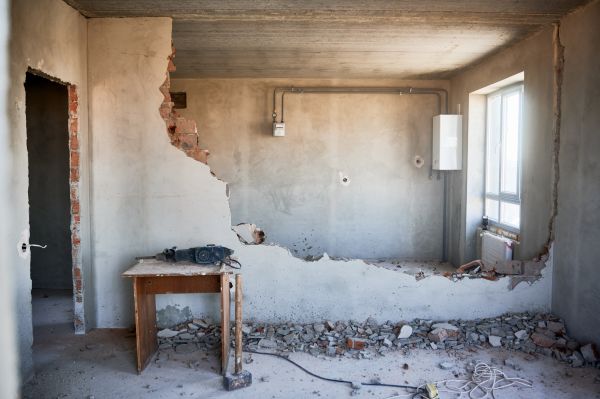Wall Demolition in San Angelo