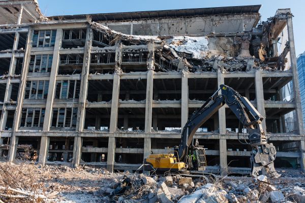 Commercial Building Demolition in San Angelo