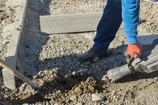 Walkway Demolition in San Angelo