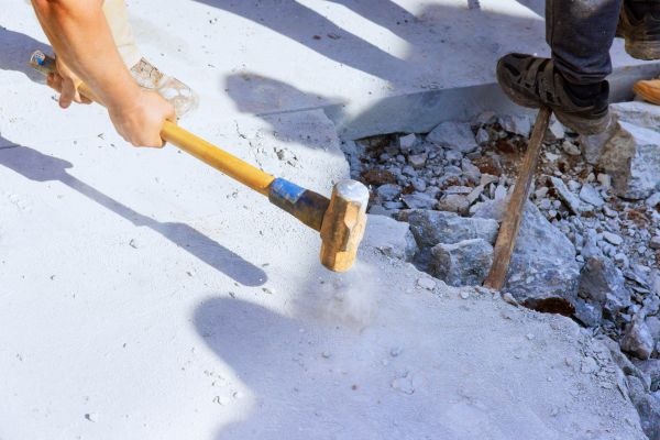 Concrete Pavement Demolition in San Angelo