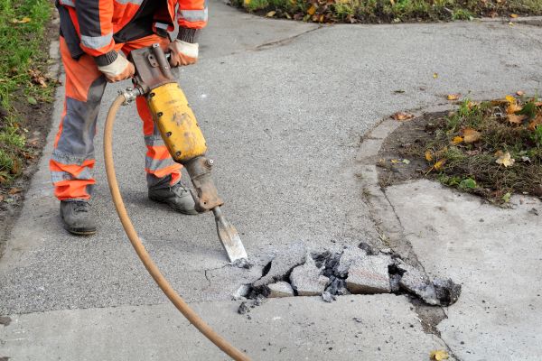 Concrete Sidewalk Removal in San Angelo