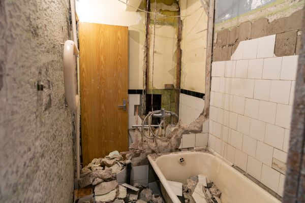 Shower Tile Demolition in San Angelo